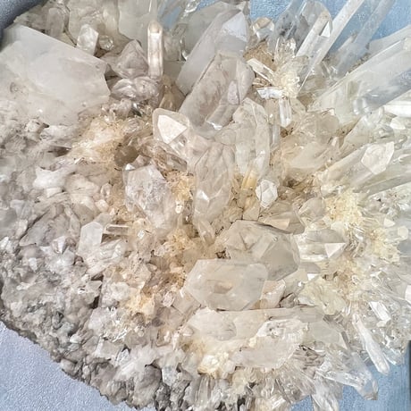 【マカルー産】天然ヒマラヤ水晶クラスター①/Makalu Himalayan Quartz Cluster
