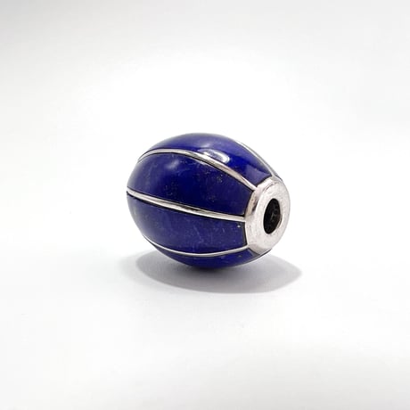 ラピスラズリ シルバーパーツ 樽型 / Lapis Lazuli Silver925 parts