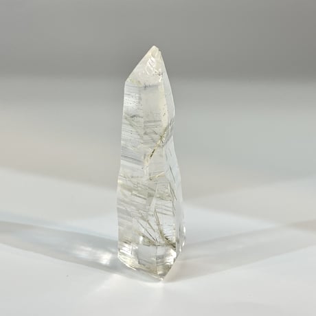 【ガネッシュヒマール産】アクチノライトイン天然ヒマラヤ水晶ミニポイント/Ganesh Himal Actinolite in Himalayan Quartz Mini Point