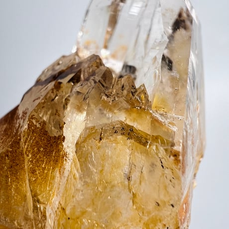 【ガネッシュヒマール産】リモナイトイン天然ヒマラヤ水晶/Ganesh Himal Limonite in Himalayan Quartz