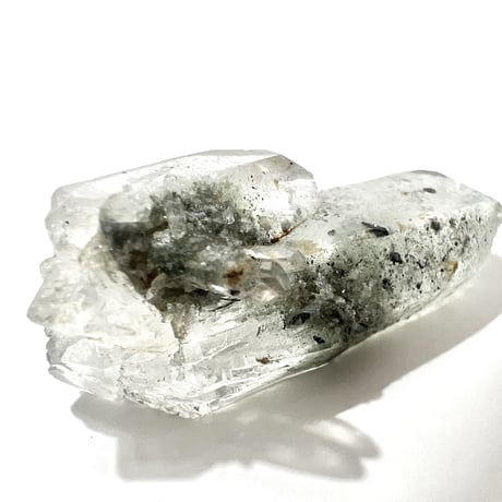 マナスル産クローライトインヒマラヤ水晶ポイント/Manaslu Chlorite in Himalayan Quartz Point