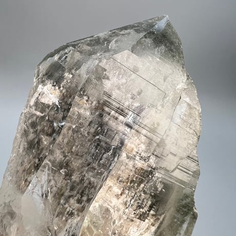 大特価【ガネッシュヒマール産】クローライトイン天然ヒマラヤ水晶⑬/Ganesh Himal Chlorite in Himalayan Quartz