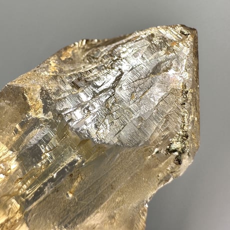 【ガネッシュヒマール産】リモナイトイン天然ヒマラヤ水晶 ① Ganesh Himal Limonite in Himalayan Quartz