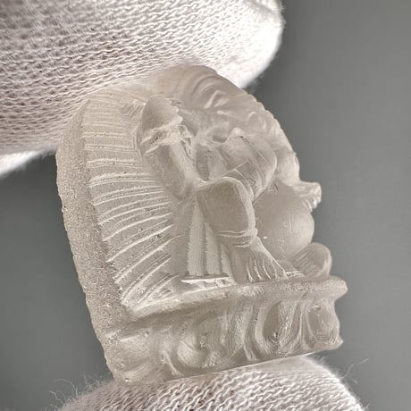 【ガネッシュヒマール産】天然ヒマラヤ水晶 "ガネーシャ様"仏像/Ganesh himal  Himalayan Quartz   "Ganesha"