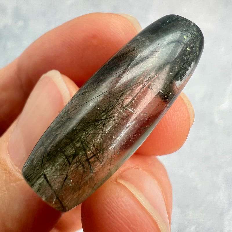 ガネッシュヒマール産】アクチノライト&クローライトイン天然ヒマラヤ