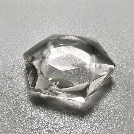 【ガネッシュヒマール産】天然ヒマラヤ水晶"ヘキサゴン六芒星"ルース⑭/Ganesh Himal Himalayan Quartz Hexagon×Hexagram Loose