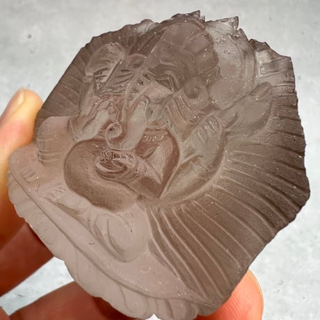 【ガウリシャンカール産】天然ヒマラヤスモーキークォーツ "ガネーシャ"/Gaurishankar HimalayanSmoky "Ganesha"