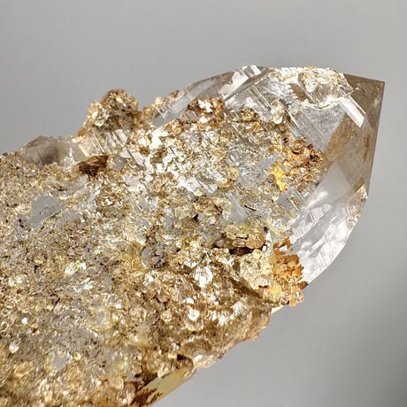【ガネッシュヒマール産】リモナイトイン天然ヒマラヤ水晶⑫/Ganesh Himal Limonite in Himalayan Quartz