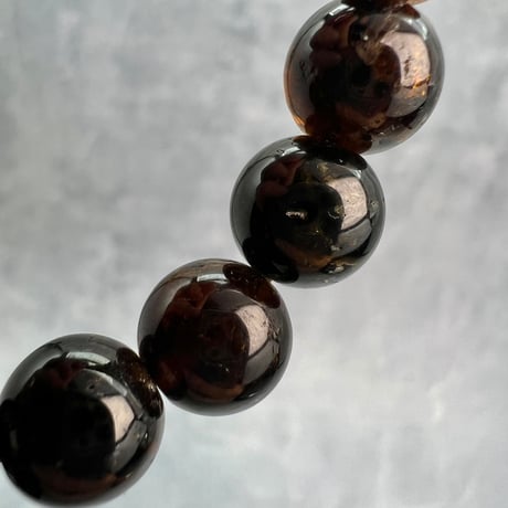 ネパール産🇳🇵ヒマラヤドラバイトトルマリン ブレスレット9mm内径16/Nepal Himalayan dravite tourmaline Bracelet