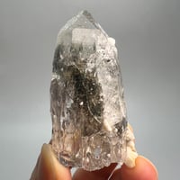 大特価【ガネッシュヒマール産】クローライトイン天然ヒマラヤ水晶/Ganesh Himal Chlorite in Himalayan Quartz