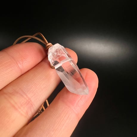 【アンナプルナ産】天然ヒマラヤ水晶ペンダント⑪/Annapurna Himalayan Quartz Pendant