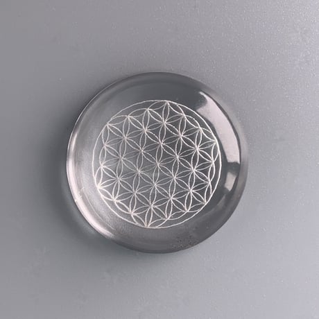 【ガネッシュヒマール産】天然ヒマラヤ水晶フラワーオブライフ ルース/Ganesh Himal Himalayan Quartz "Flower of Life"