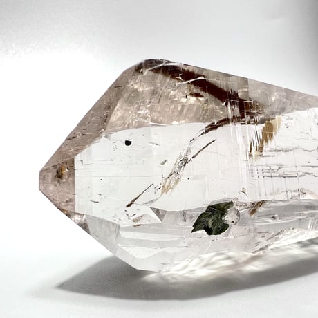 【ハイクオリティ】ガネッシュヒマール産バイオタイト&マイカイン天然ヒマラヤ水晶④/High Quality Ganesh Himal Biotite&Mica in Himalayan Quartz
