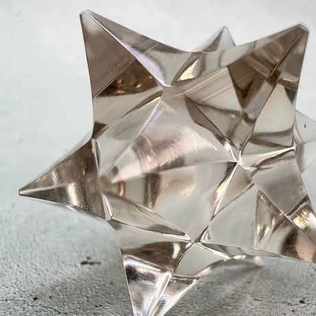 【ガウリシャンカール産】天然ヒマラヤスモーキークォーツ アステロイド⑦/Gaurishankar HimalayanSmoky Quartz "Asteroid"Super Markaba Star