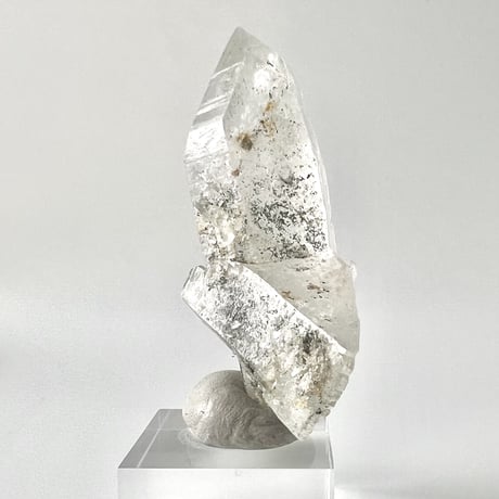 【マナスル産】クローライトイン天然ヒマラヤ水晶ポイント/Manaslu Chlorite in Himalayan Quartz Point