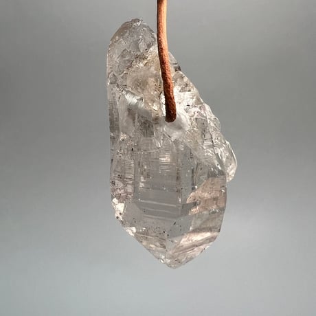 【ガネッシュヒマール産】天然ヒマラヤ水晶ペンダントトップ⑩/Ganesh Himal Natural Pendant Top