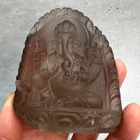 【ガウリシャンカール産】天然ヒマラヤスモーキークォーツ "ガネーシャ"/Gaurishankar HimalayanSmoky "Ganesha"