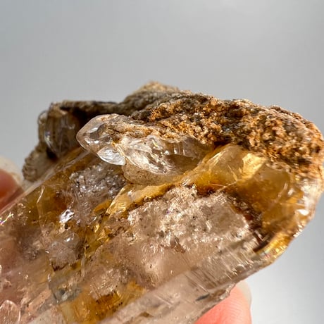 【ガネッシュヒマール産】リモナイトインヒマラヤ水晶/Ganesh Himal Limonite in Himalayan Quartz