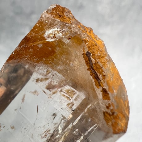 ハイクオリティ【ガネッシュヒマール産】リモナイトイン天然ヒマラヤ水晶/Ganesh Himal Limonite in Himalayan Quartz