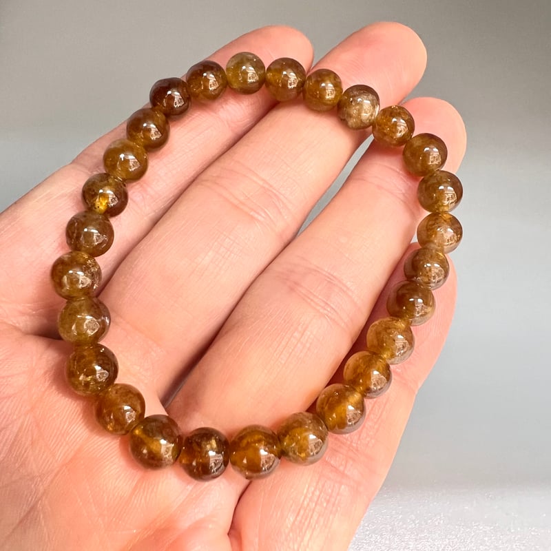 ネパール産トルマリンハニーカラーブレスレット