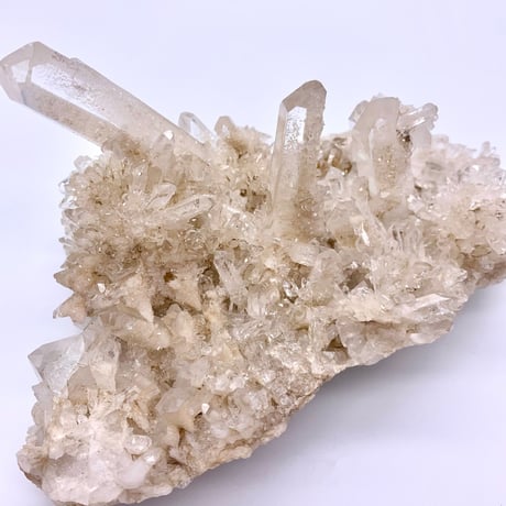 マカルー産天然ヒマラヤ水晶クラスター/Makalu Himalayan Quartz Cluster