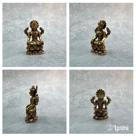 ミニ仏像【B】Mini Statue"GreenTara/Laxmi/Durga/Sarasvati"