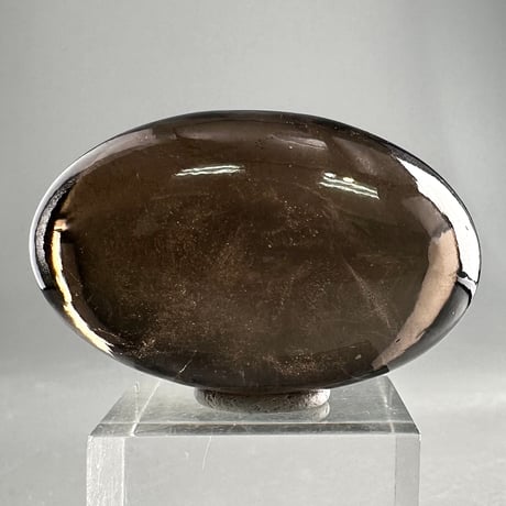 【ガウリシャンカール産】天然ヒマラヤ水晶スモーキークォーツ シヴァリンガム/GauriShankar Himalayan Smoky Quartz ShivaLingam