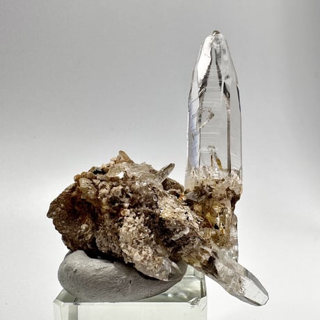 【ガネッシュヒマール産】天然ヒマラヤ水晶クラスター⑥/Ganesh Himal Himalayan QuartzCluster