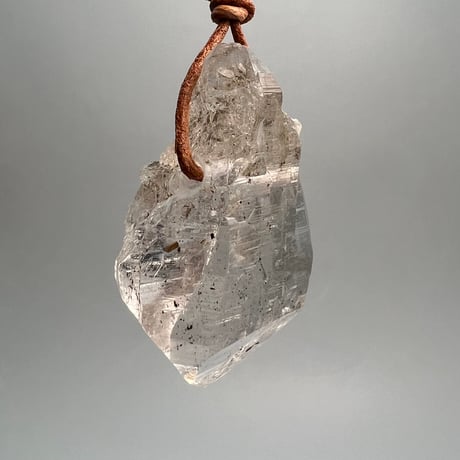 【ガネッシュヒマール産】天然ヒマラヤ水晶ペンダントトップ⑩/Ganesh Himal Natural Pendant Top