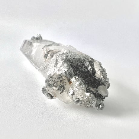 【マナスル産】クローライトイン天然ヒマラヤ水晶ポイント/Manaslu Chlorite in Himalayan Quartz Point