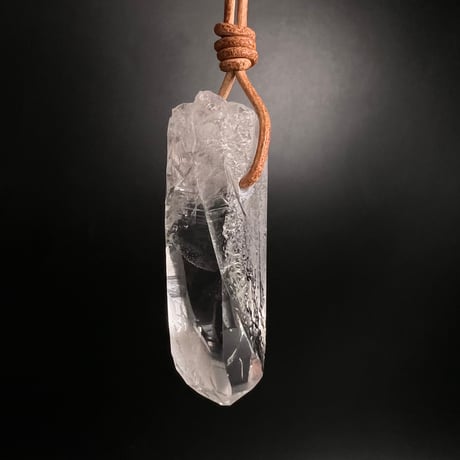 【アンナプルナ産】天然ヒマラヤ水晶ペンダント⑥/Annapurna Himalayan Quartz Pendant
