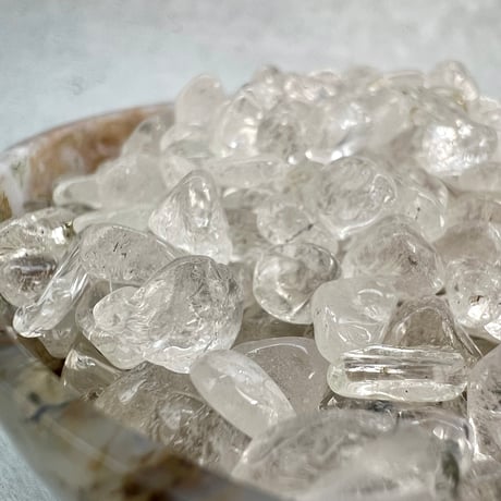 【 カイラス産天然ヒマラヤ水晶 】さざれ石(400g)/Kailash Himalayan  Quartz Stone Chips