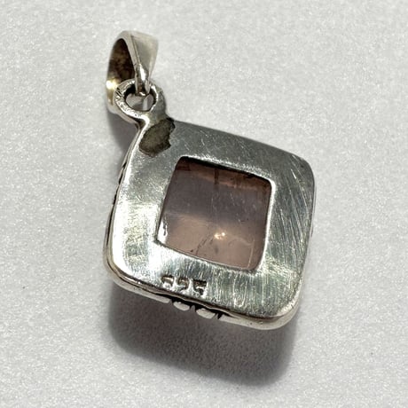 マダガスカル産ローズクォーツペンダントトップ1️⃣ (シルバー925)/Rosequartz Pendant Top