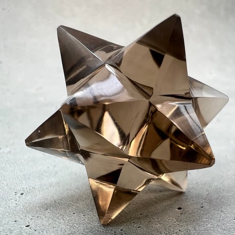 【ガウリシャンカール産】天然ヒマラヤスモーキークォーツ アステロイド③/Gaurishankar HimalayanSmoky Quartz "Asteroid"Super Markaba Star