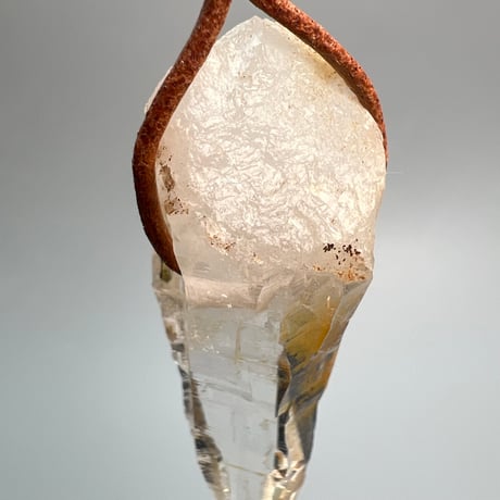 【ガネッシュヒマール産】天然ヒマラヤ水晶ペンダントトップ⑧/Ganesh Himal Natural Pendant Top