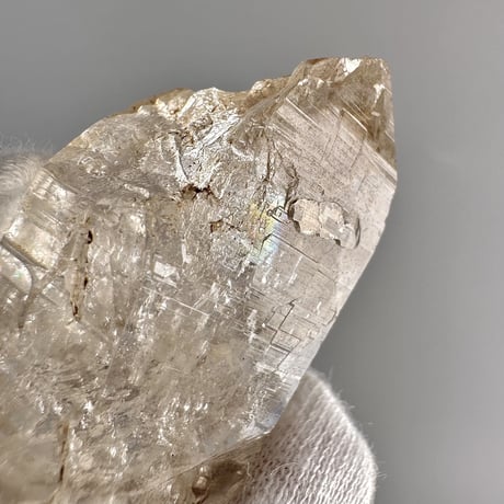 【ガネッシュヒマール産】リモナイトイン天然ヒマラヤ水晶 ミニポイント "HH"/Ganesh Himal Limonite in Himalayan Quartz Mini Point