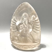 【ガネッシュヒマール産】天然ヒマラヤ水晶 "ガネーシャ様 "仏像/ Ganesh himal himalayan quartz  "Ganesha"