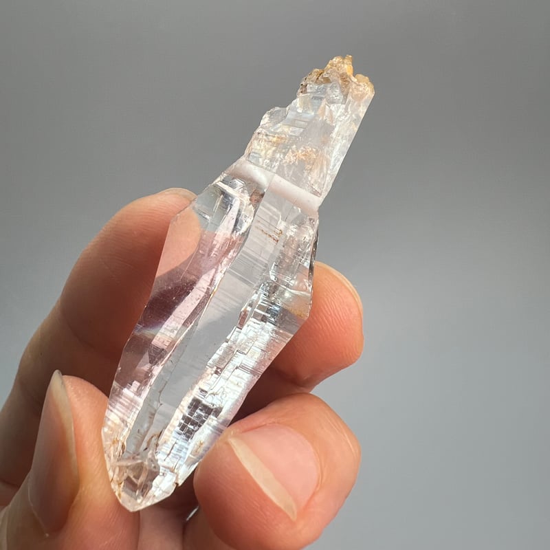 ガネッシュヒマール産】天然ヒマラヤ水晶ペンダントトップ⑫/Ganesh