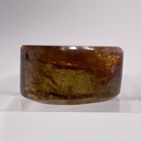 ネパール産ドラバイトトルマリン"手磨き加工"ルース②/Nepal Dravite Tourmaline loose