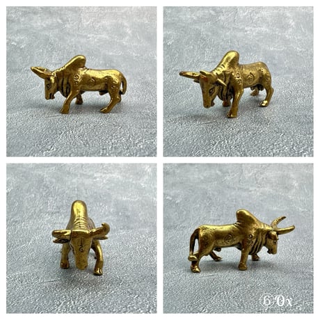 真鍮製ミニ置物B【縁起物】/Brass Mini Statue "Good luck charm