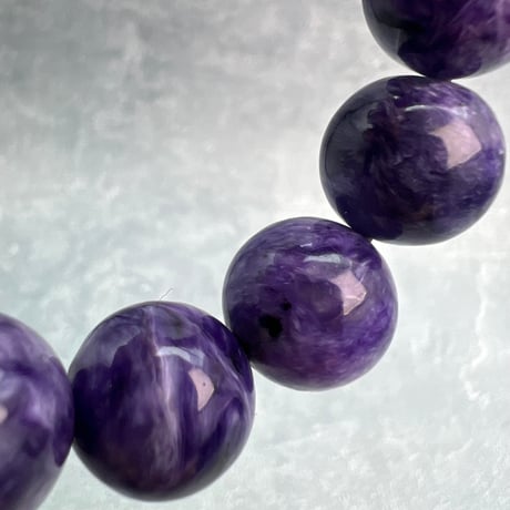 チャロアイトブレスレット14mm内径17cm/Charoite Bracelet