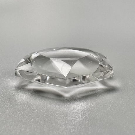 【ガネッシュヒマール産】天然ヒマラヤ水晶"ヘキサゴン六芒星"ルース⑤/Ganesh Himal Himalayan Quartz Hexagon×Hexagram Loose
