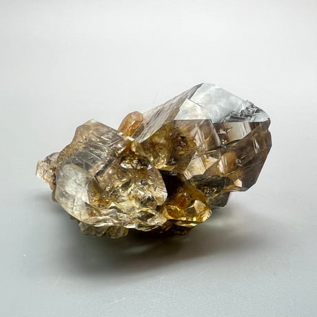 ハイクオリティ【ガネッシュヒマール産】リモナイトイン天然ヒマラヤ水晶/Ganesh Himal Limonite in Himalayan Quartz