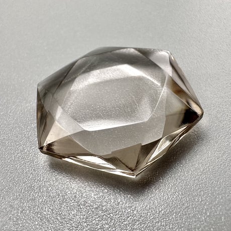 ガウリシャンカール産ヒマラヤスモーキークォーツ"ヘキサゴン六芒星" ルース7️⃣/Gaurishankar Himalayan Smoky Quartz Hexagon×Hexagram