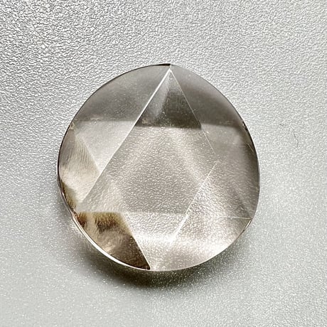 ガウリシャンカール産ヒマラヤスモーキークォーツ   "ヘキサゴン六芒星" ルース①  Gaurishankar Himalayan Smoky Quartz Hexagon×Hexagram