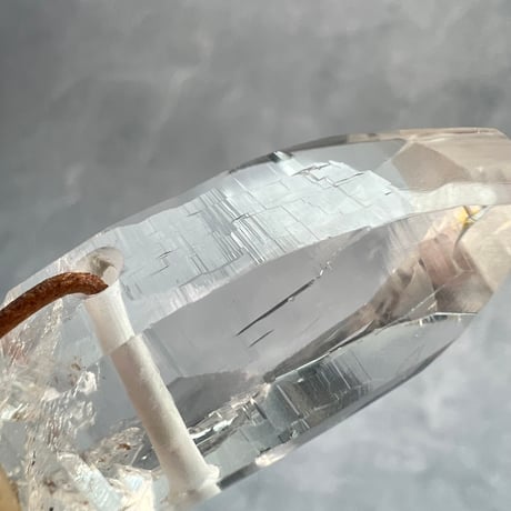 【ガネッシュヒマール産】天然ヒマラヤ水晶ペンダント(ポリッシュ面有)❸/GaneshHimal Natural Himalayan Quartz Pendant