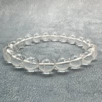 【ガネッシュヒマール産】天然ヒマラヤ水晶ブレスレット 10mm内径17cm/Ganesh Himal Himalayan Quartz Bracelet