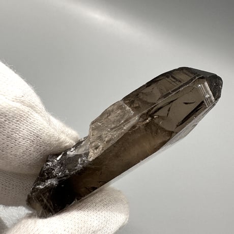 ガウリシャンカール産天然ヒマラヤスモーキークォーツポイント/GauriShankar Himalayan Smoky Quartz