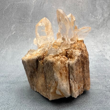 【ガネッシュヒマール産】リモナイトイン天然ヒマラヤ水晶/Ganesh Himal Limonite in Himalayan Quartz