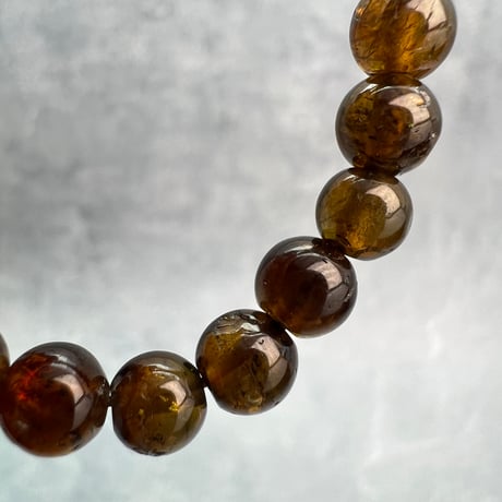 ネパール産🇳🇵ヒマラヤドラバイトトルマリン ブレスレット6mm内径14/Nepal Himalayan dravite tourmaline Bracelet